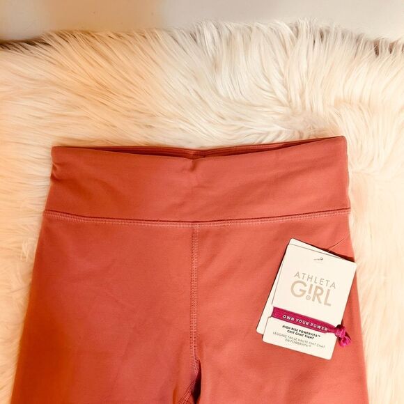 NWT Athleta Girl High Rise Powervita Chit Chat Tight! ❤️ - Picture 7 of 9